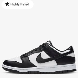 Nike Dunk Low Size: 8W Black & White
